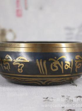 铜磬铜钵尼泊尔碗钵铜磬铜器铜钵盂碗铜磬工艺品