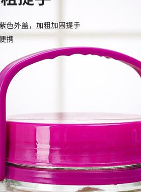 泡菜泡酒腌制玻璃瓶糖蒜腌萝卜坛子酸菜缸储物罐子鸡蛋密封玻璃瓶