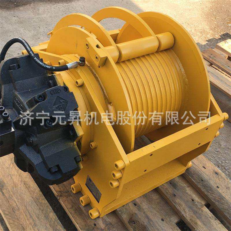 自锁刹车挖机拉木头液压绞车提升牵引船用液压卷扬机,淘宝优惠券,粉丝福利购,淘宝优惠卷