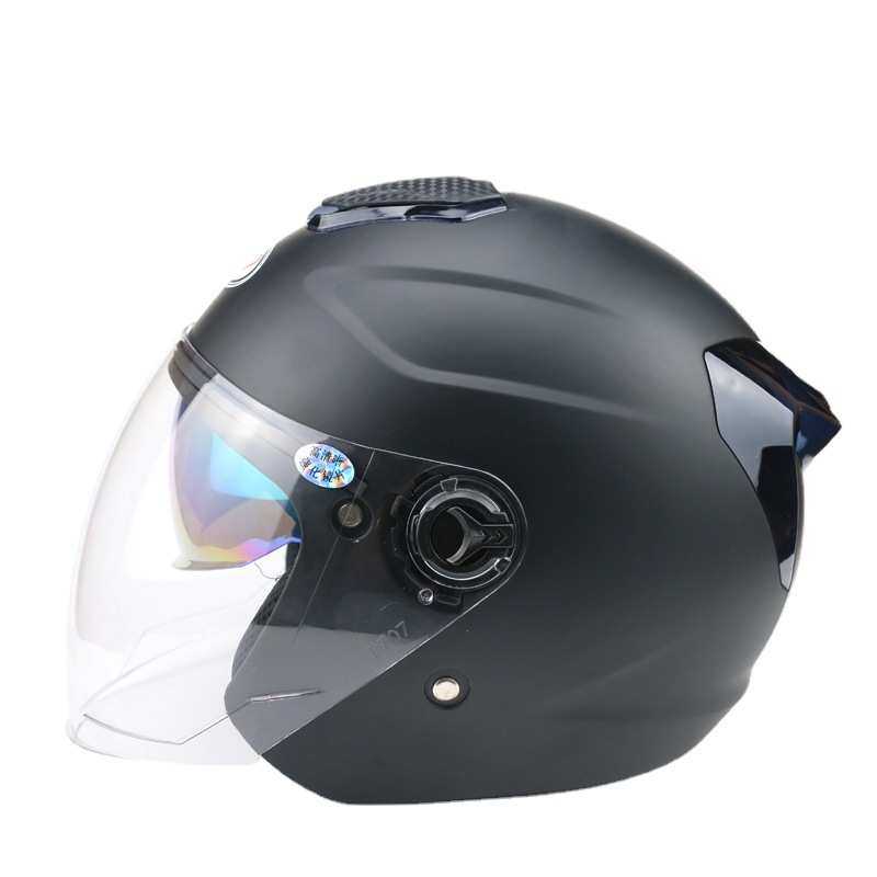 恒业ABS双镜四季半盔男女通用电动非摩托安全帽防摔防撞,淘宝优惠券,粉丝福利购,淘宝优惠卷