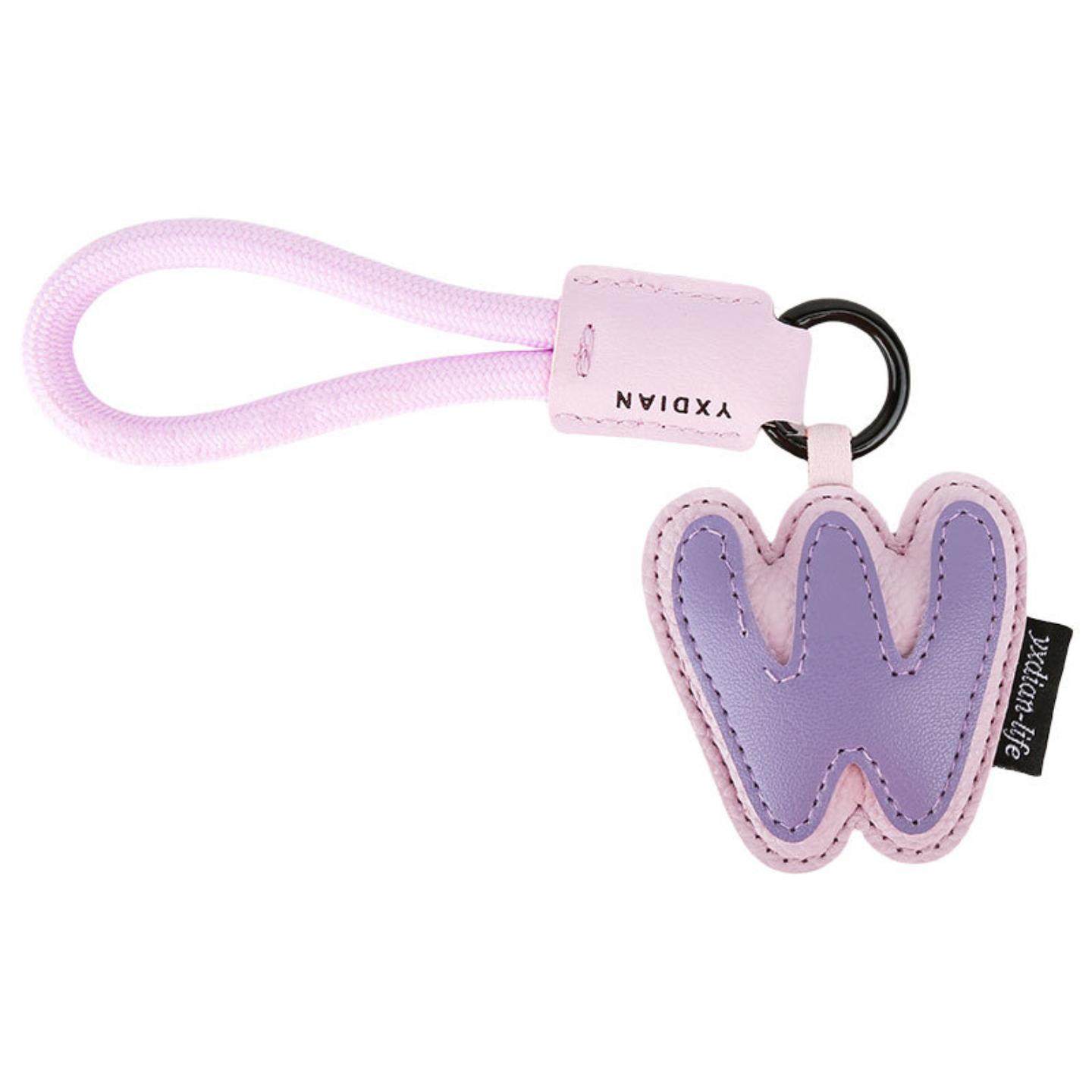 创意皮革26英文字母钥匙扣女精致皮质简约情侣一对包包挂件小礼品,淘宝优惠券,粉丝福利购,淘宝优惠卷