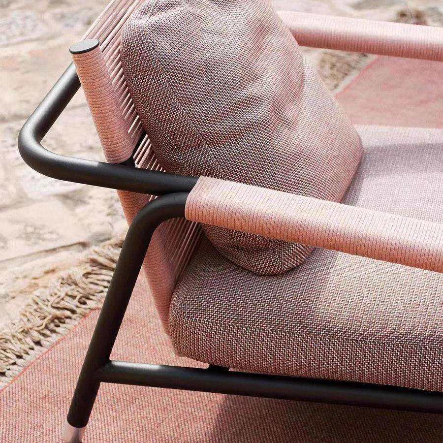 创意藤椅露天室外家具阳台小沙发户外藤编花园庭院三件套茶几组合,淘宝优惠券,粉丝福利购,淘宝优惠卷