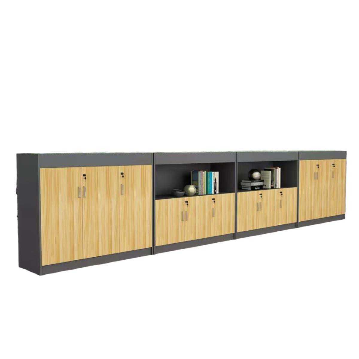 办公桌边柜侧柜屏风隔断办公室置物架花槽柜文件柜木质矮柜子简约,淘宝优惠券,粉丝福利购,淘宝优惠卷