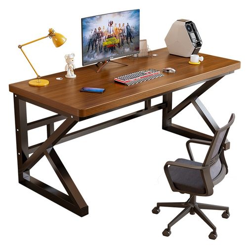 实木电脑桌台式家用书桌简约现代桌子办公电竞工作学生学习写字桌 - 图2