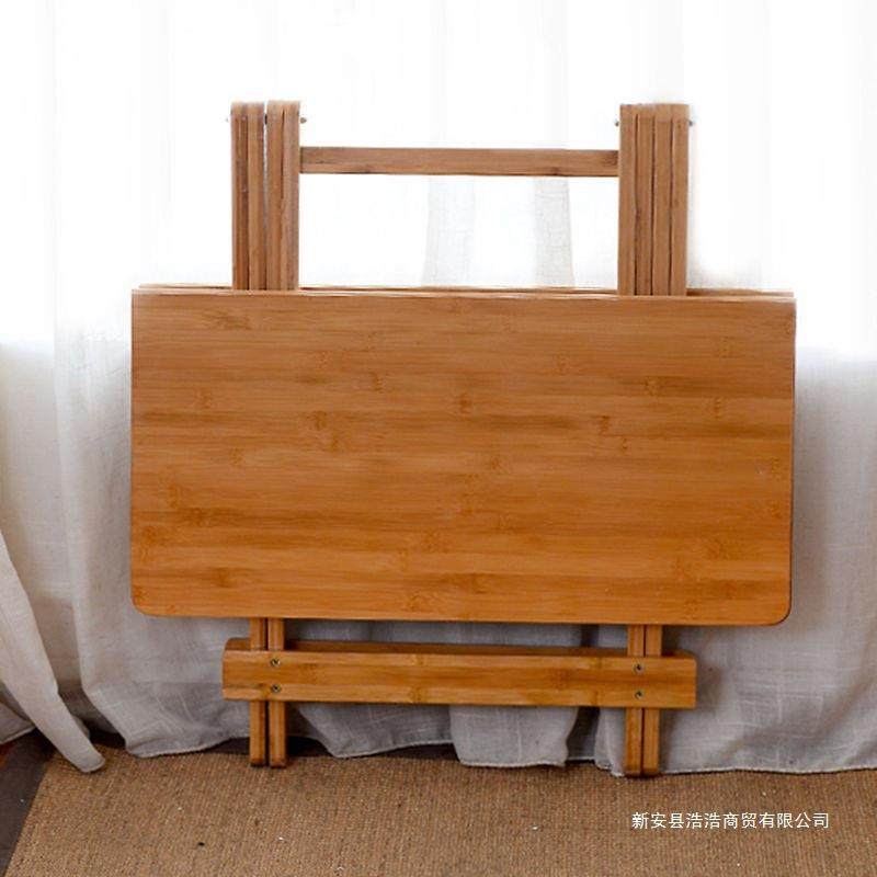 实木方桌正方形家用楠竹折叠桌便携小桌子简易折叠餐桌小户型饭桌,淘宝优惠券,粉丝福利购,淘宝优惠卷