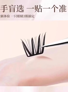 【下单立减50】不朽之恋假睫毛神器初学者隐形学生日系薄片混合ZP