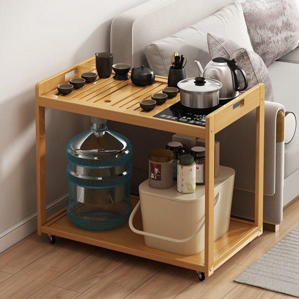 茶台2024新款阳台茶桌非实木小茶几烧水壶一体茶车小户型沙发边几,淘宝优惠券,粉丝福利购,淘宝优惠卷