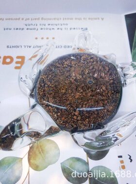 创意摆件玻璃饰品纯手工琉璃摆件彩色玻璃摆件乌龟摆件