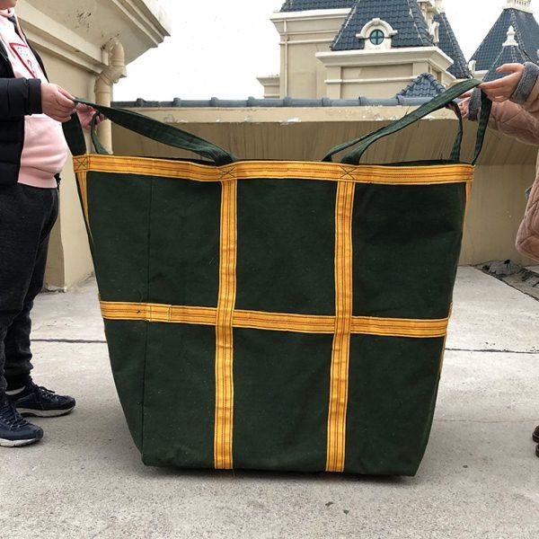 奕澜帆布吨袋 1吨包袋 加厚软托盘太空袋沙子水泥2吨吊袋航吊叉车,淘宝优惠券,粉丝福利购,淘宝优惠卷