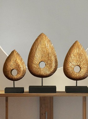 泰式风情家居装饰工艺品东南风格客厅玄关桌面实木木雕摆件