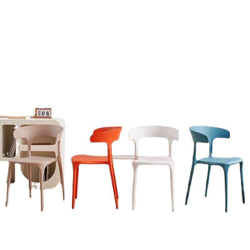 加厚牛角椅现代塑料椅子牛角椅简约风超厚卧室北欧塑料加厚椅子,淘宝优惠券,粉丝福利购,淘宝优惠卷