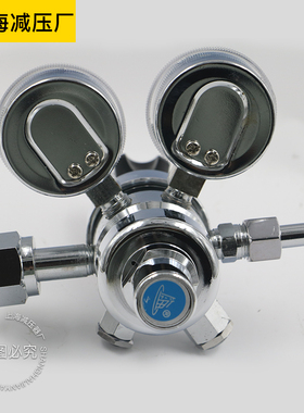 YQTS-711双极式二氧化碳减压器调压阀流量稳定上海减压器厂压力表