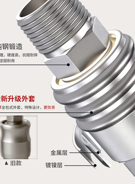 气管快速接头C式自锁气泵空压机出气口气动风炮公母快插高压配件