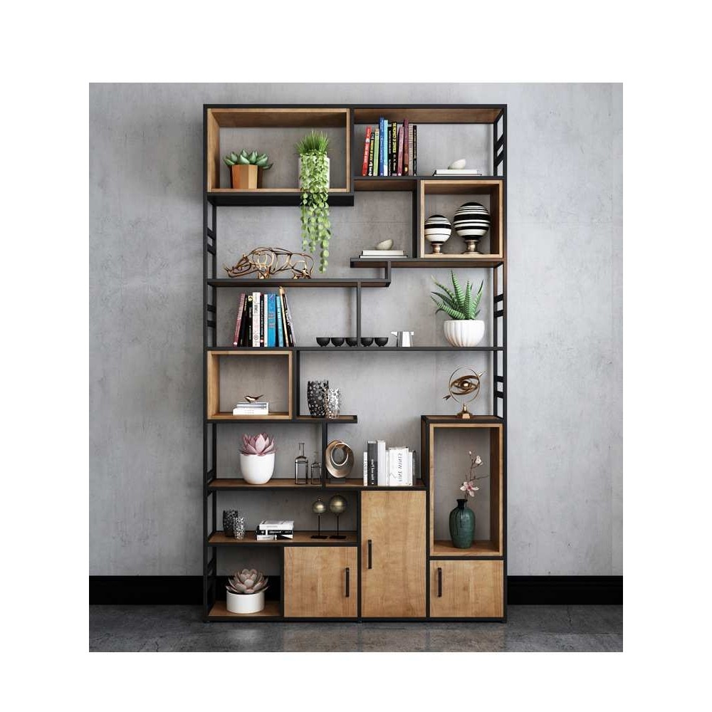 铁艺置物架展示架书隔断柜办公室落地玄关储物家具房装饰展示书架,淘宝优惠券,粉丝福利购,淘宝优惠卷