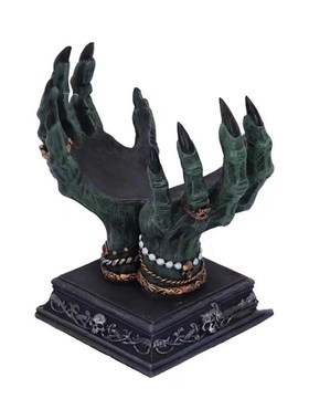 克苏鲁撒旦恶魔之手献祭者手办摆件周边家庭小众摆件水晶球手摆件