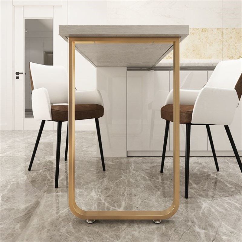 定做圆弧形吧台架单边桌腿办公桌架书桌餐台脚铁艺支架倒台支撑架,淘宝优惠券,粉丝福利购,淘宝优惠卷