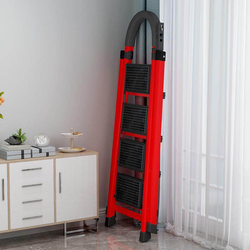 折叠梯子家用室内多功能梯四五六步梯人字梯加厚伸缩踏板爬阁楼梯,淘宝优惠券,粉丝福利购,淘宝优惠卷