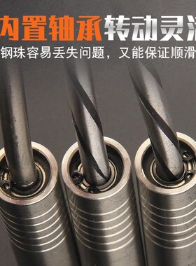 扎钩钢筋钩螺纹四个轴承绑钩螺纹桩心钢扎丝钩不锈钢钢筋扎钩子