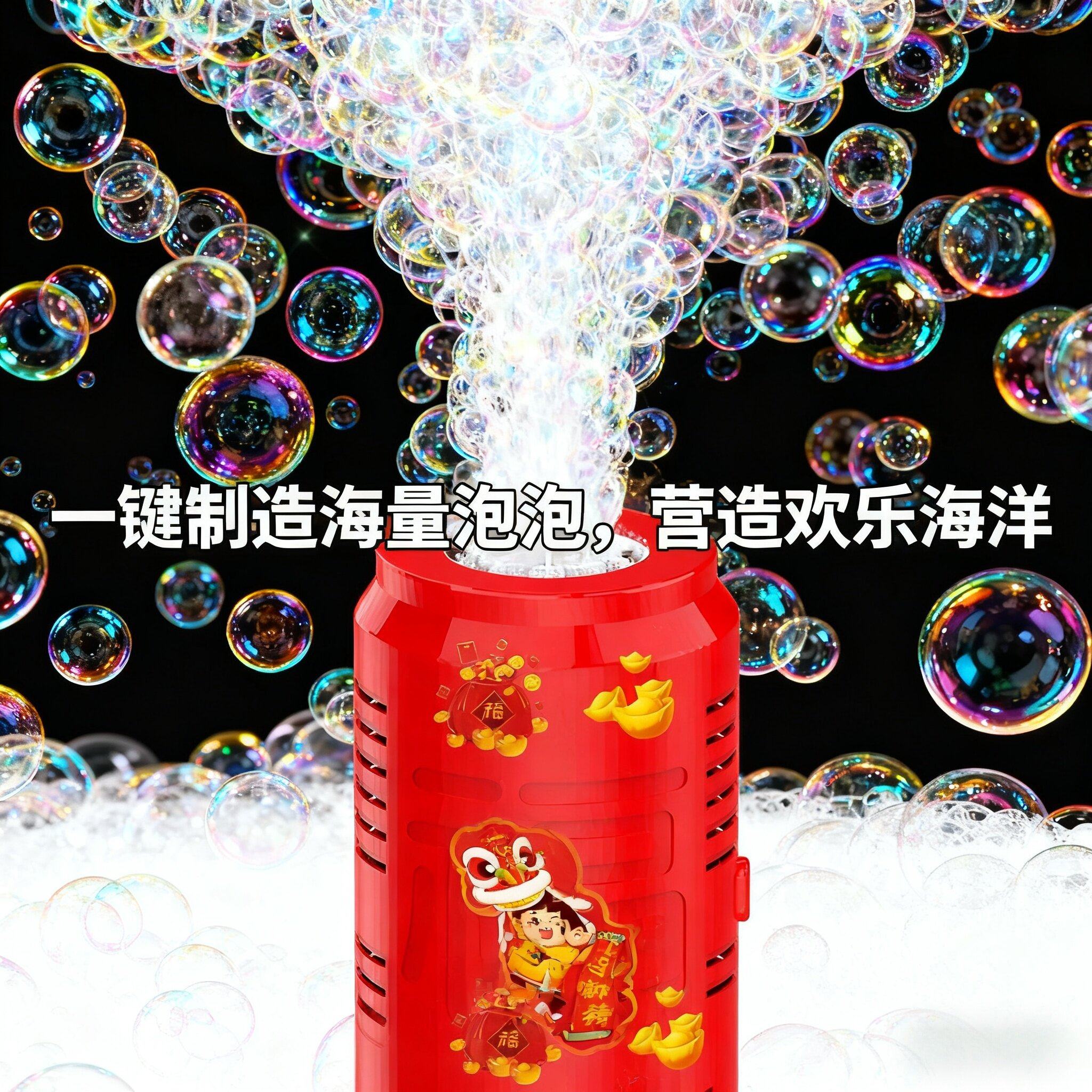 【下单立减50】新年烟花泡泡机儿童全自动带灯光婚礼礼花吹泡泡JH,淘宝优惠券,粉丝福利购,淘宝优惠卷