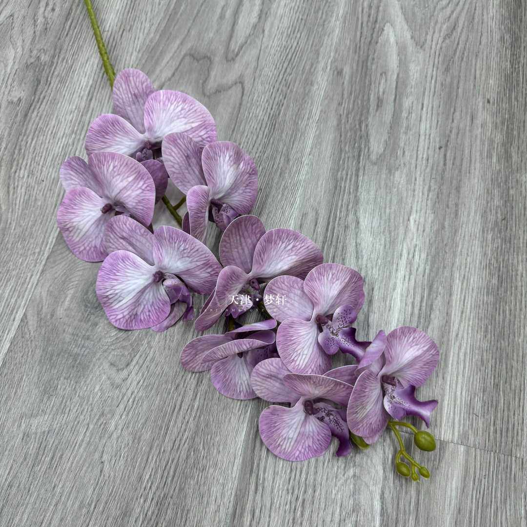9头3D蝴蝶兰仿真花胶片手感假花婚庆家居插花手工diy配饰婚礼布置,淘宝优惠券,粉丝福利购,淘宝优惠卷