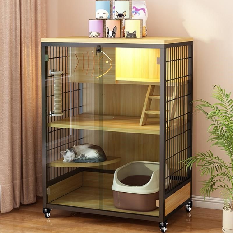 猫屋猫舍室内猫窝全景猫柜猫笼子猫别墅猫咪房子家用超大自由空间,淘宝优惠券,粉丝福利购,淘宝优惠卷