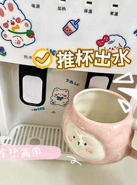 2024新款台式桌面饮水机家用小型家用智能制冷制热开水机学生宿舍