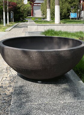 大花钵拼盘超大盆浅盆敞口盆大碗盆圆形花箱景观大口盆矮盆紫砂盆