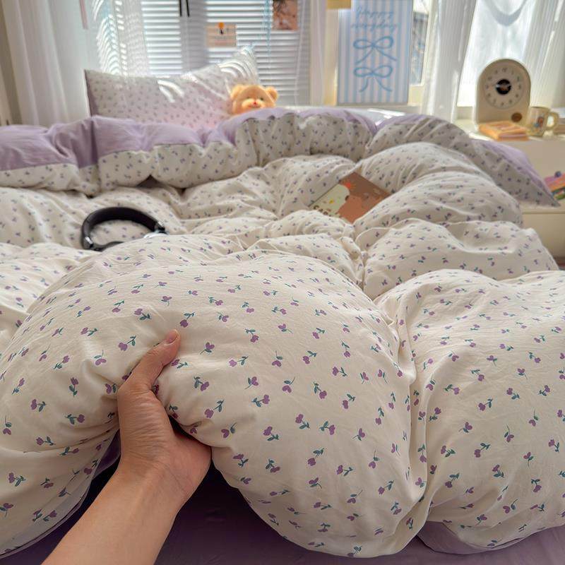 A类床上用品四件套床单被套床笠被罩学生宿舍单人三件套4,淘宝优惠券,粉丝福利购,淘宝优惠卷