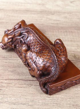 纯手工纯紫铜镇水兽貔貅摆件室内家居书房桌面商务礼品工艺品装饰