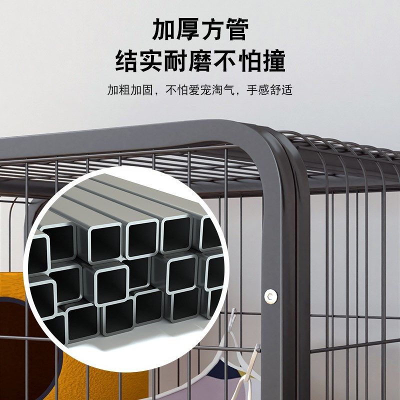 猫笼子家用小户型猫咪别墅室内不占地猫窝猫砂盆一体两层猫舍猫屋,淘宝优惠券,粉丝福利购,淘宝优惠卷