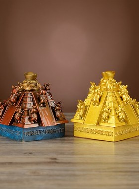 铜财象高升摆件象摆件吉祥如意招客厅店铺办公室书桌开业财礼品