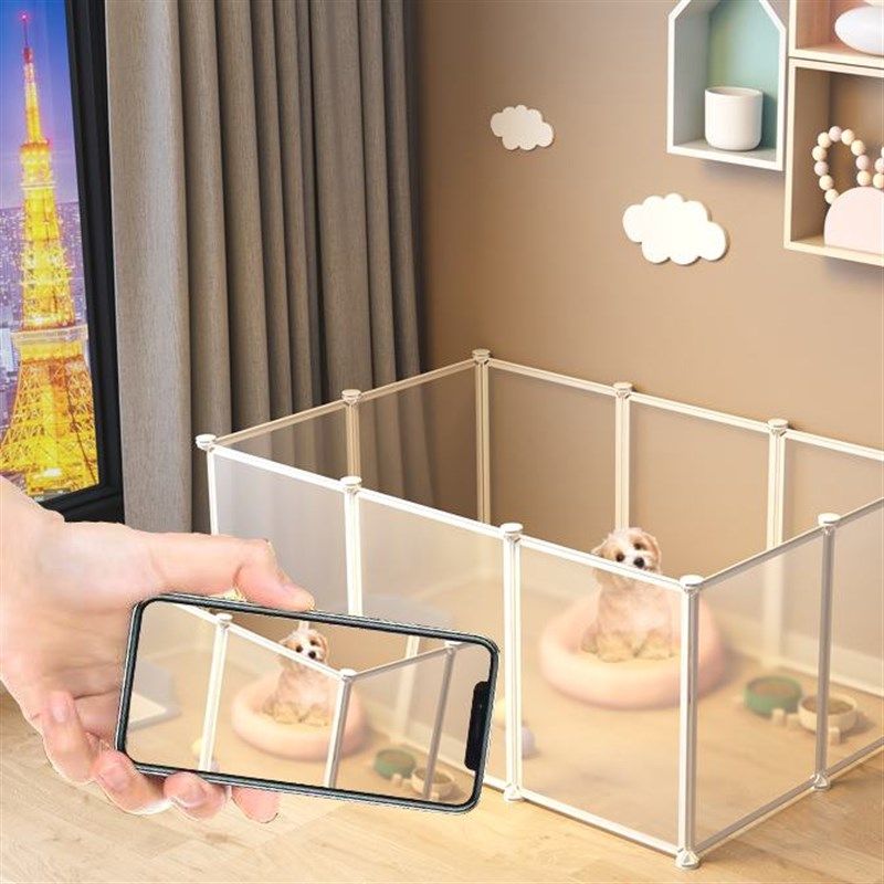 宠物围栏狗笼子室内中小型犬栅栏隔离门狗窝挡狗板防护栏自由组合,淘宝优惠券,粉丝福利购,淘宝优惠卷