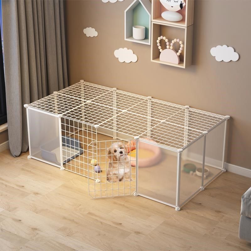 宠物围栏狗笼子室内中小型犬栅栏隔离门狗窝挡狗板防护栏自由组合,淘宝优惠券,粉丝福利购,淘宝优惠卷