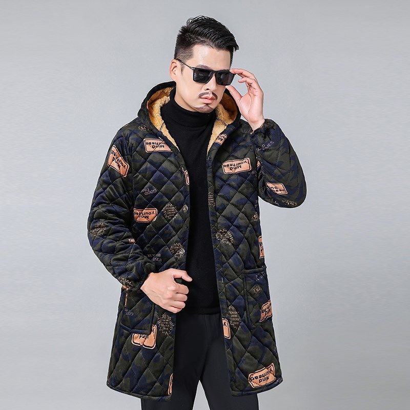 冬季加绒加厚保暖女罩衣男工作服围裙中长款棉服加肥加大省服棉衣,淘宝优惠券,粉丝福利购,淘宝优惠卷