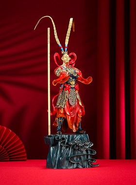 黄铜孙悟空摆件齐天大圣《王者归来》桌面家居开业礼品商务送礼品