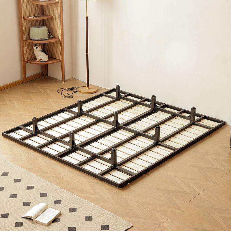 钢木床无床头悬浮床碳素钢实木双人床排骨架榻榻米民宿酒店悬空床,淘宝优惠券,粉丝福利购,淘宝优惠卷