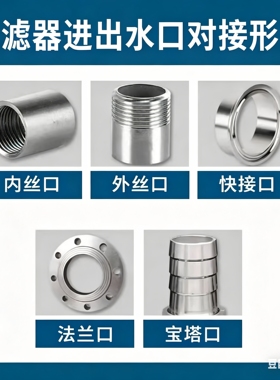 304/316不锈钢袋式精密过滤器
