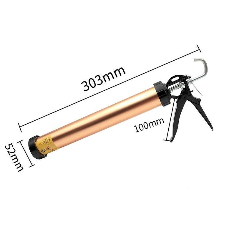 旋转式结构软胶抢 瓷砖美缝填缝省力压胶枪工具 铝合金玻璃胶枪,淘宝优惠券,粉丝福利购,淘宝优惠卷