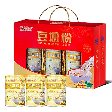 【鲁牧】无蔗糖速溶豆奶粉[40元优惠券]-寻折猪