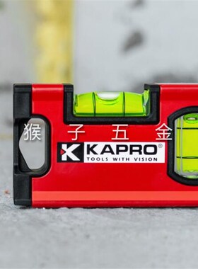 以色列开普路kapro771便携式迷你口袋小型加厚耐摔铝合金水平尺