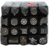 Gold jewelry engraved chisel steel stamp pattern chisel goldsmith hand knock ring bracelet chisel flower goldsmithing tool