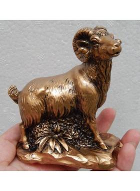 包邮12十二生肖汽车摆件仿金属铜鼠牛虎兔龙蛇马羊猴鸡狗猪礼物