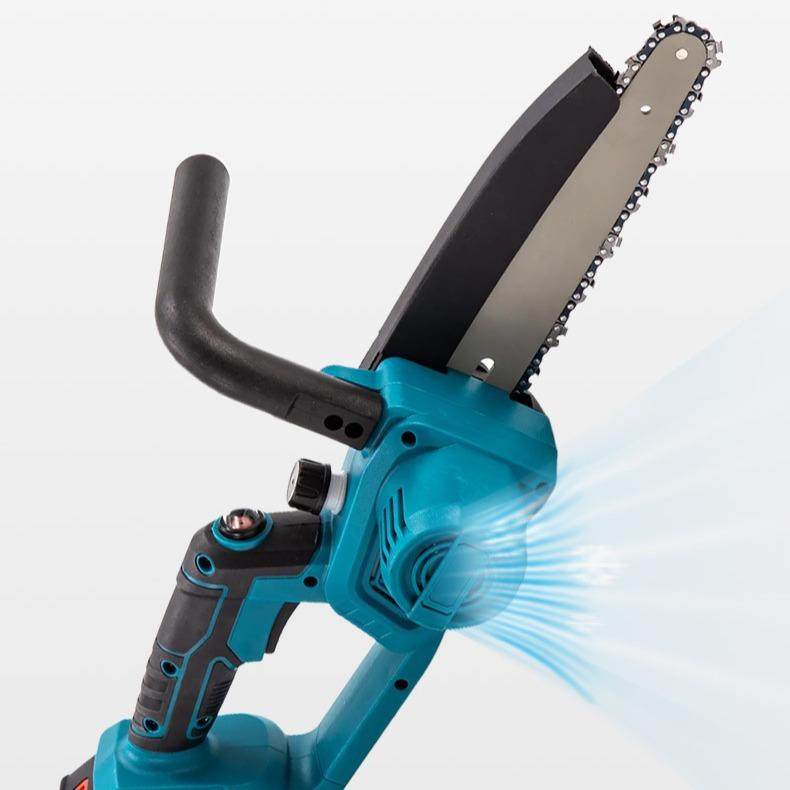 新款充电式锂电电链锯家用手持小型单手伐木锯户外园林修枝锯,淘宝优惠券,粉丝福利购,淘宝优惠卷