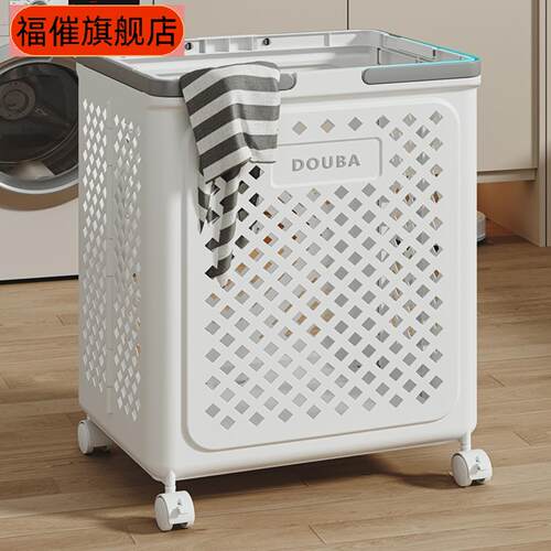 脏衣服收纳筐家用可折叠大容量放衣桶卫生间浴室洗衣篮脏衣篓 - 图1