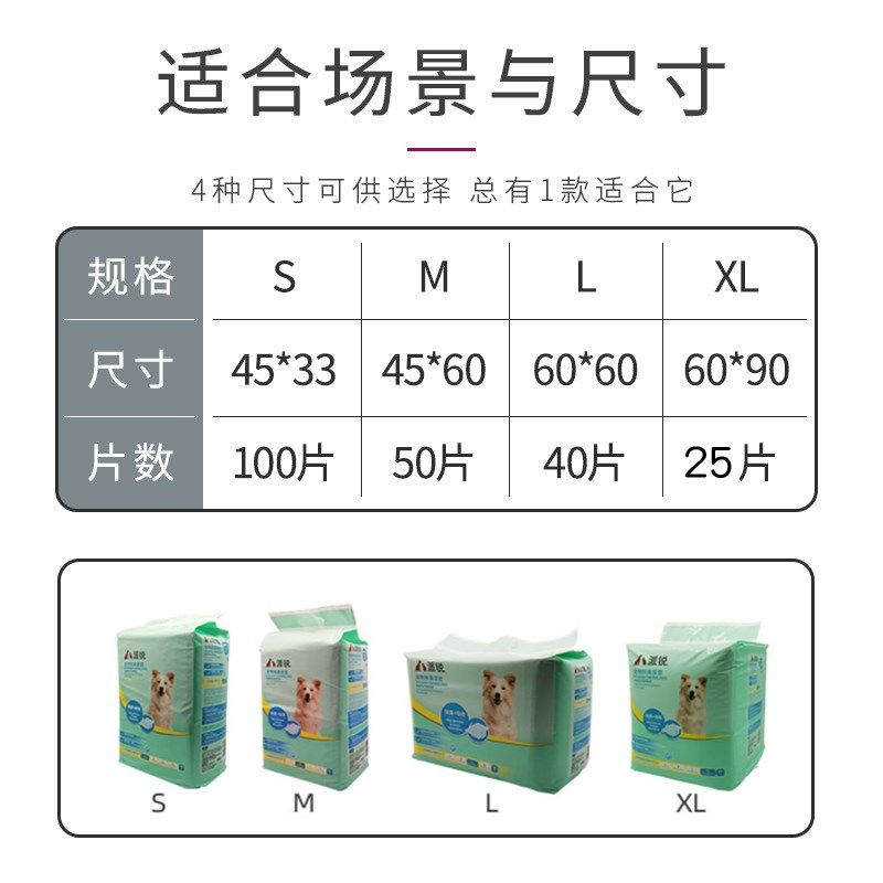 派锐狗狗尿垫宠物尿片除臭吸水狗狗尿不湿吸水垫宠物隔尿垫犬猫用,淘宝优惠券,粉丝福利购,淘宝优惠卷