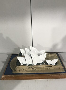 树脂工艺品 家居件摆世界工建筑 澳大利亚 悉尼歌剧院名艺品摆件
