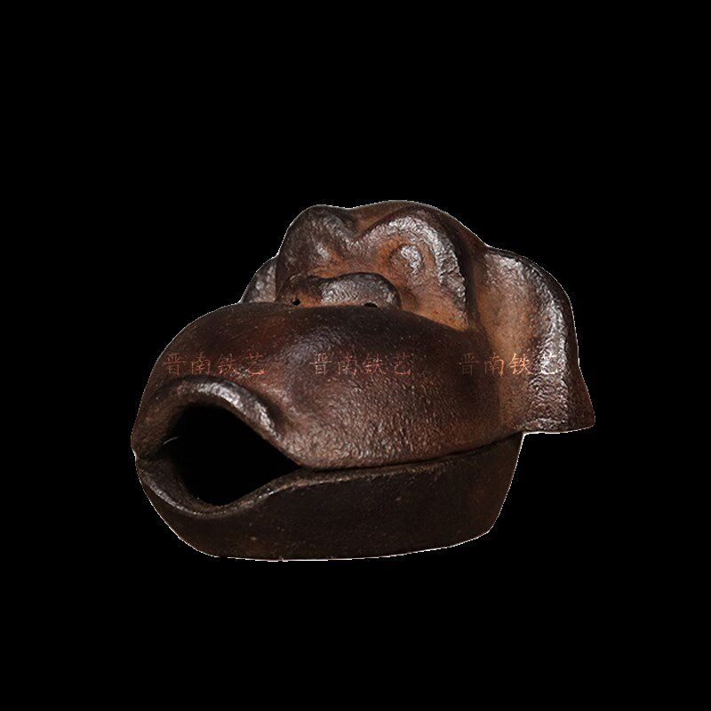 仿古铸铁猩猩香薰烟灰缸复古中式家居案头茶几收藏摆件,淘宝优惠券,粉丝福利购,淘宝优惠卷