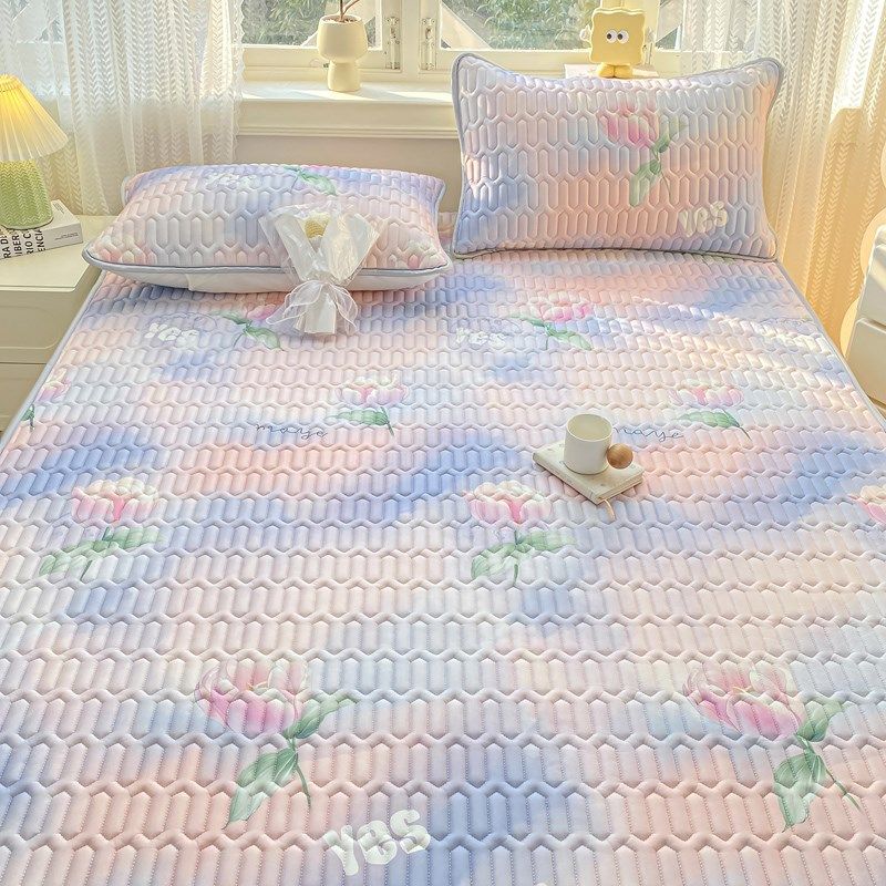 夏天乳胶凉席床垫软垫可机洗床护垫家用卧室垫被学生宿舍单人褥子,淘宝优惠券,粉丝福利购,淘宝优惠卷