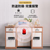 All-steel drawer safe table home office desk with safe integrated commercial market password fingerprint coin-operated computer
