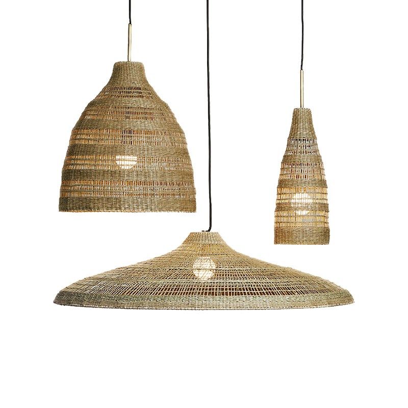 艺术吊灯民宿客厅卧室饭厅茶室草编灯创意天然手工编织餐厅餐桌灯,淘宝优惠券,粉丝福利购,淘宝优惠卷